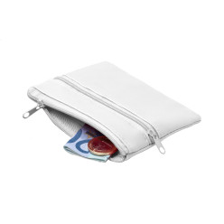 Denar blanc  porte-monnaie 