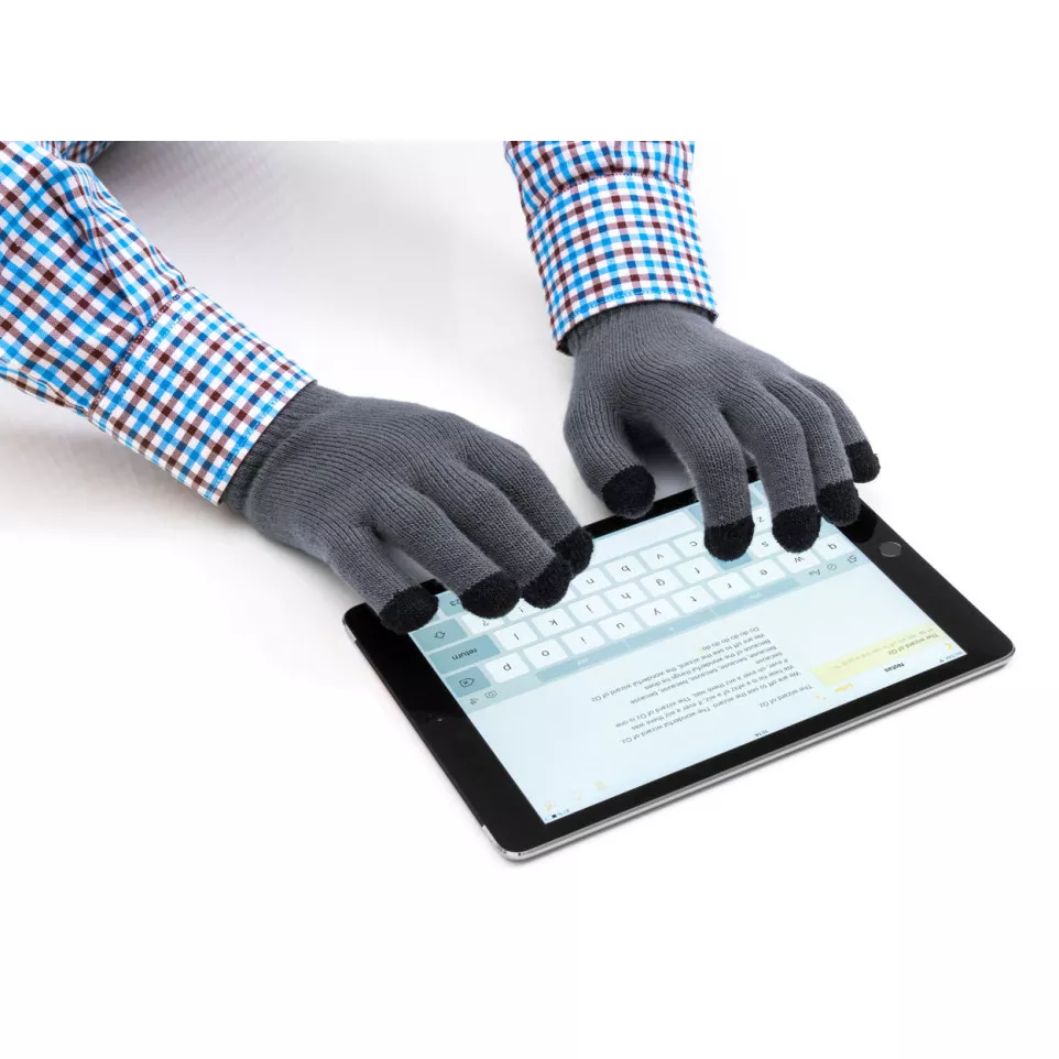 Fillap grey  touch screen gloves 