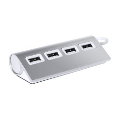 Wudge zilver wit USB hub 