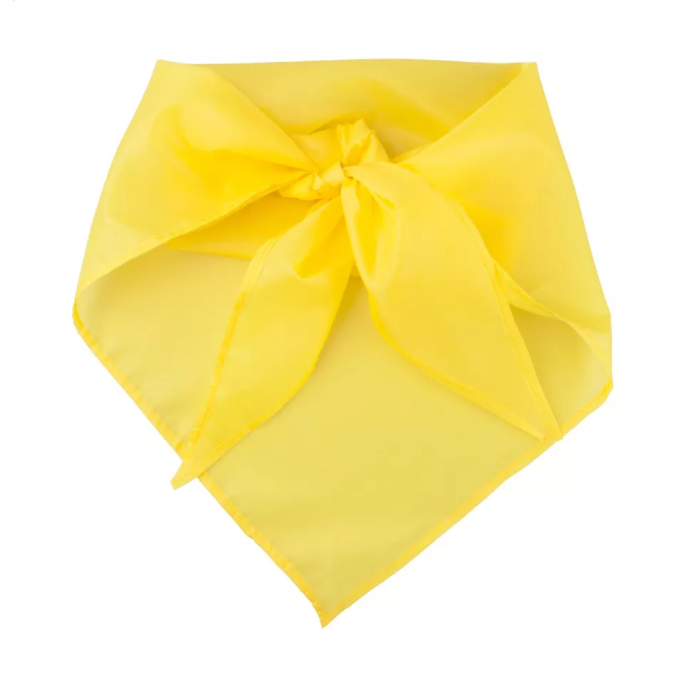 Capra jaune  foulard 