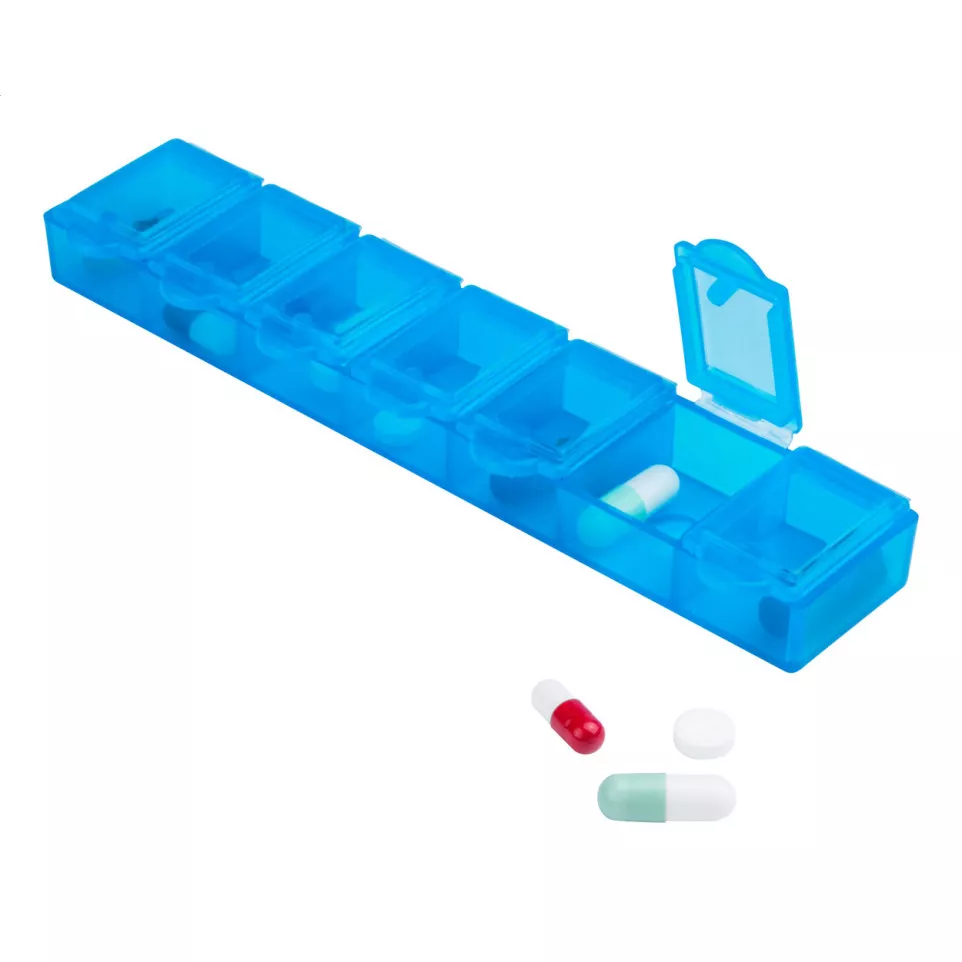 Sepill blue  pillbox 