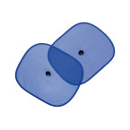 Ride blue  car sunshades 