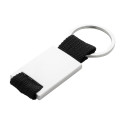 Poxil black silver keyring 