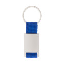 Poxil blue silver keyring 