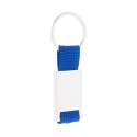 Poxil blue silver keyring 