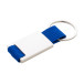 Poxil blue silver keyring 