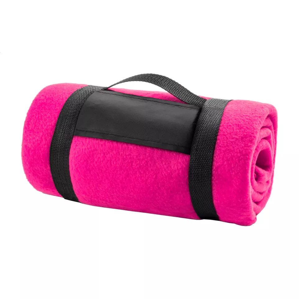 Vinson fuchsia  fleecedeken 