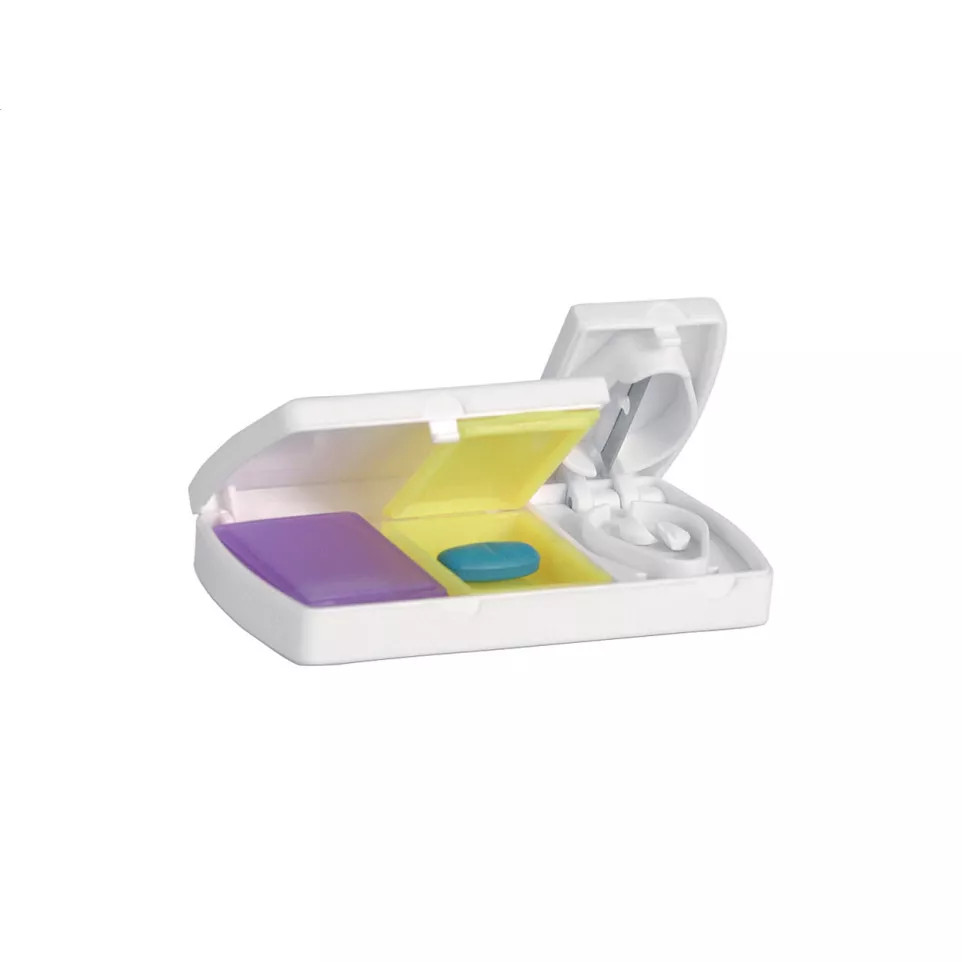 Doxer white  pillbox 