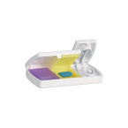 Doxer white  pillbox 