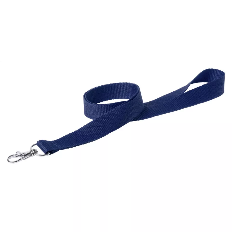 Event donker blauw  lanyard 