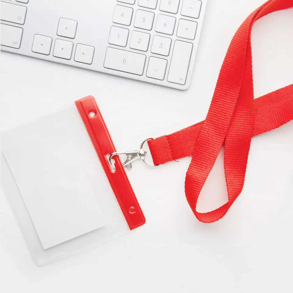 Event red  lanyard 