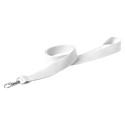 Event white  lanyard 