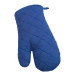 Challah blue  oven mitt 