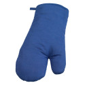 Challah blue  oven mitt 