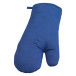 Challah blue  oven mitt 
