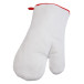 Challah white  oven mitt 