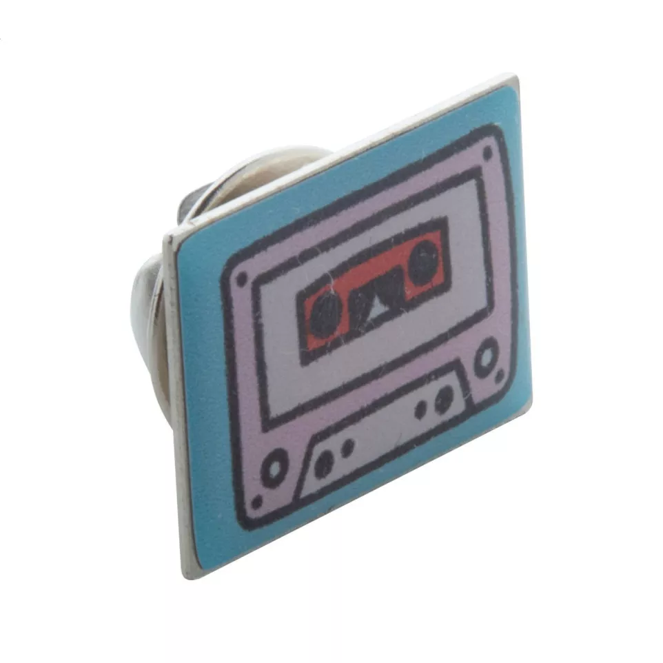 Oran silver  metal badge 