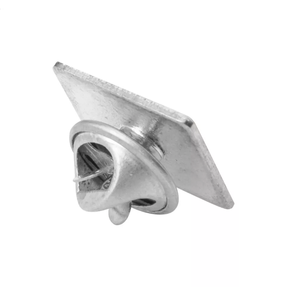 Lark silver  metal badge 