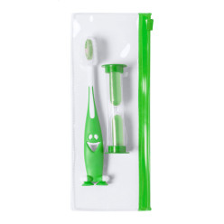 Toothie green  toothbrush set 