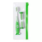 Toothie vert  set brosse à dents 