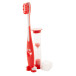 Toothie red  toothbrush set 