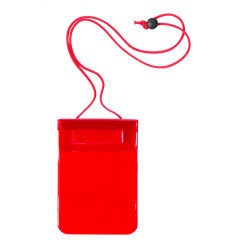 Coprox red  waterproof mobile case 
