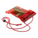 Coprox red  waterproof mobile case 