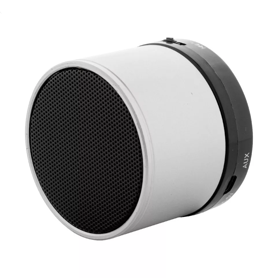 Decibel silver  wireless speaker 
