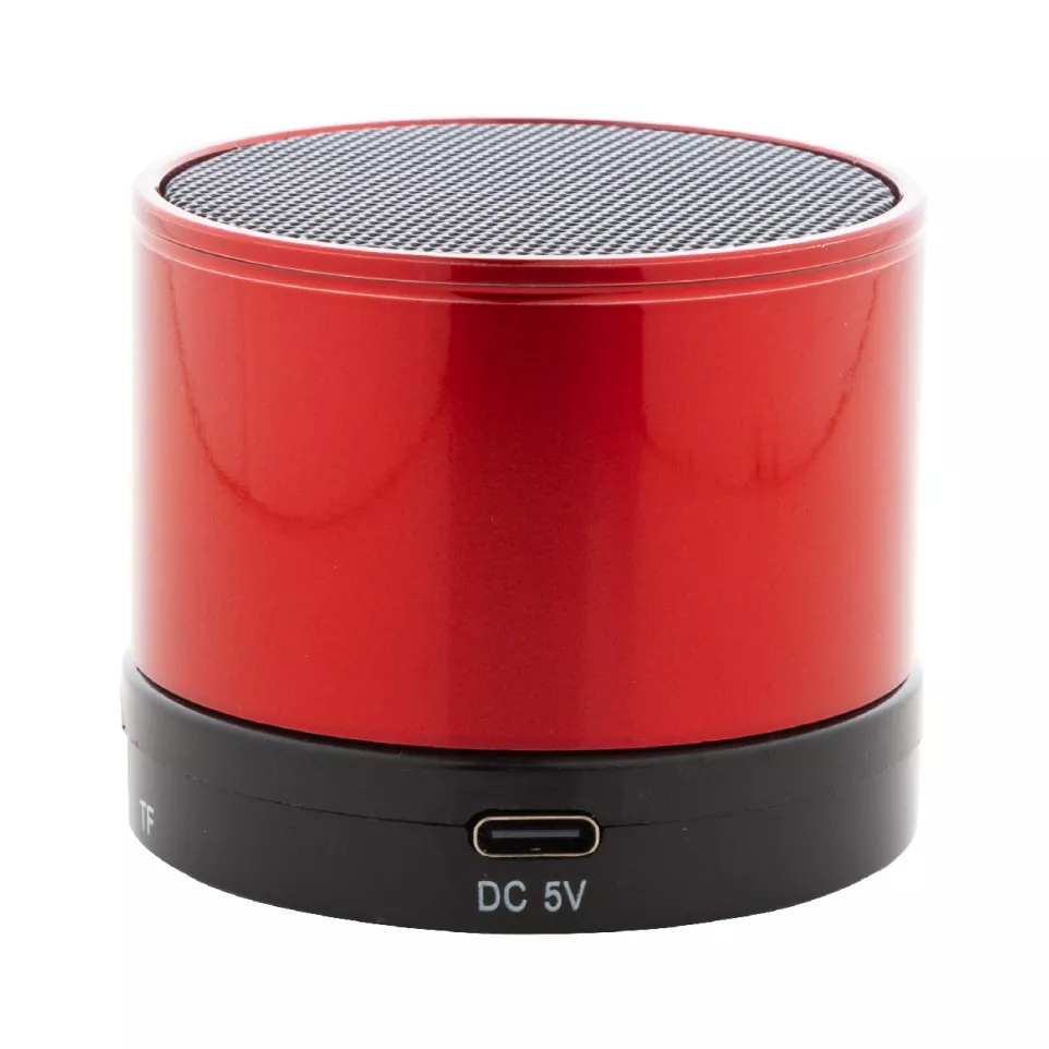 Decibel red  wireless speaker 