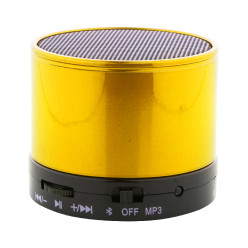 Decibel yellow  wireless speaker 