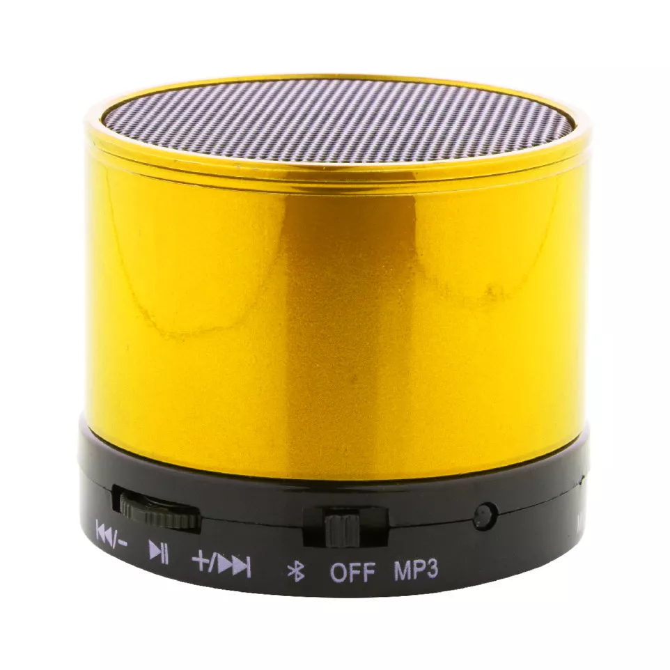 Decibel yellow  wireless speaker 