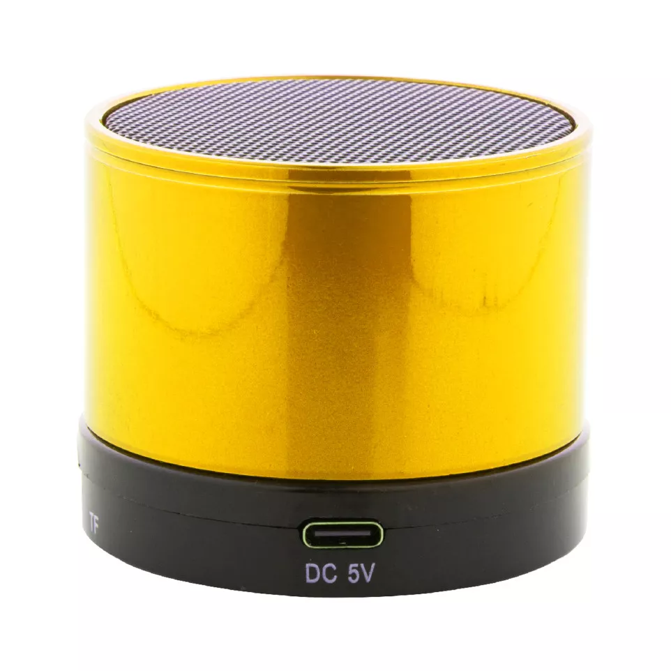 Decibel yellow  wireless speaker 