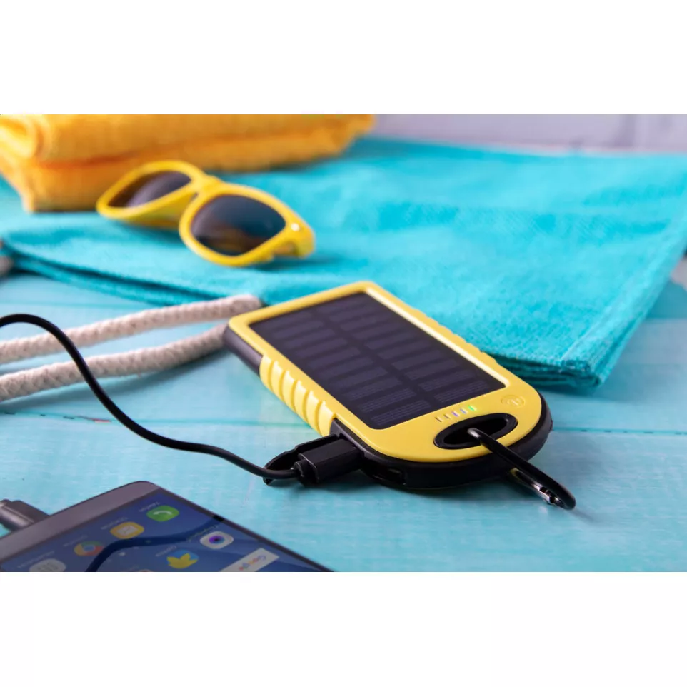 Durabank jaune  power bank USB 