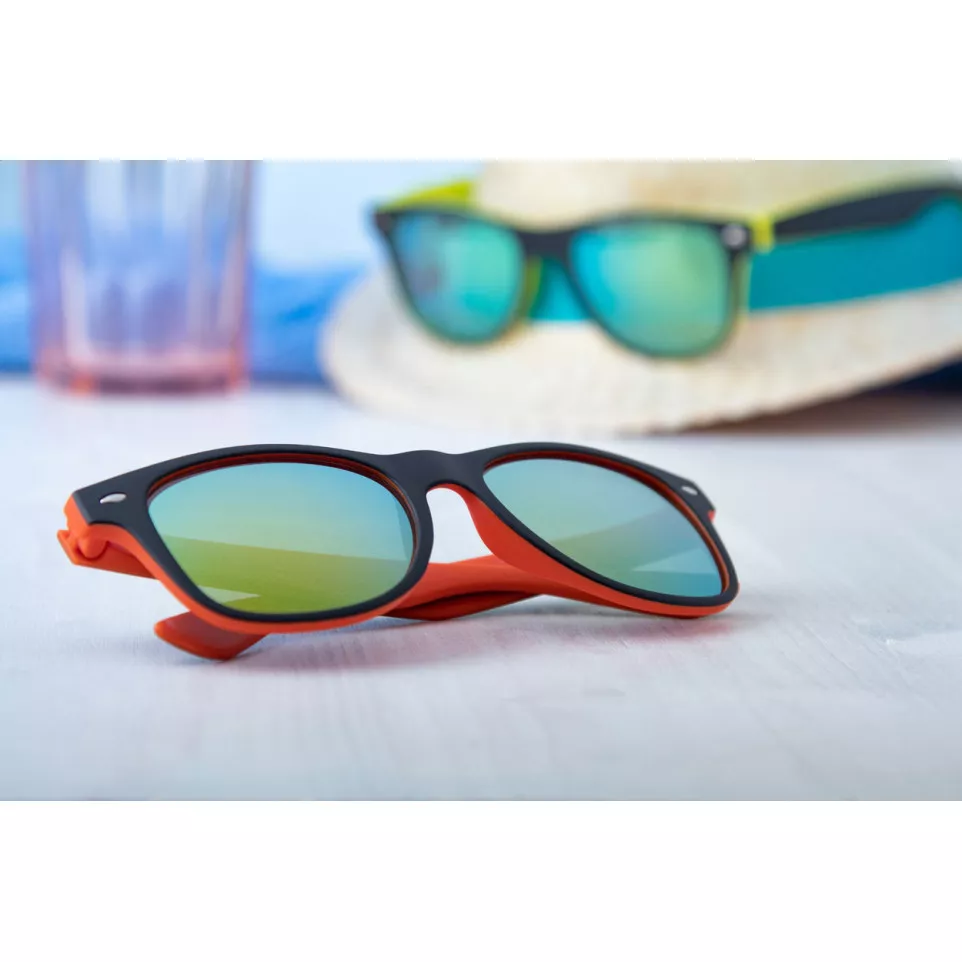 Noosa orange black sunglasses 