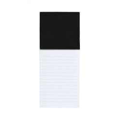 Nofri black  magnetic notepad 