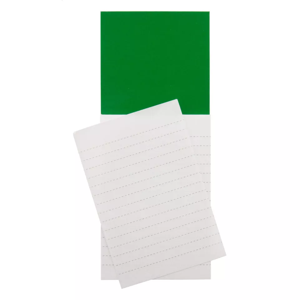 Nofri green  magnetic notepad 