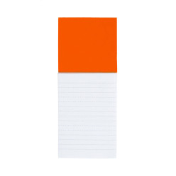Nofri orange  magnetic notepad 