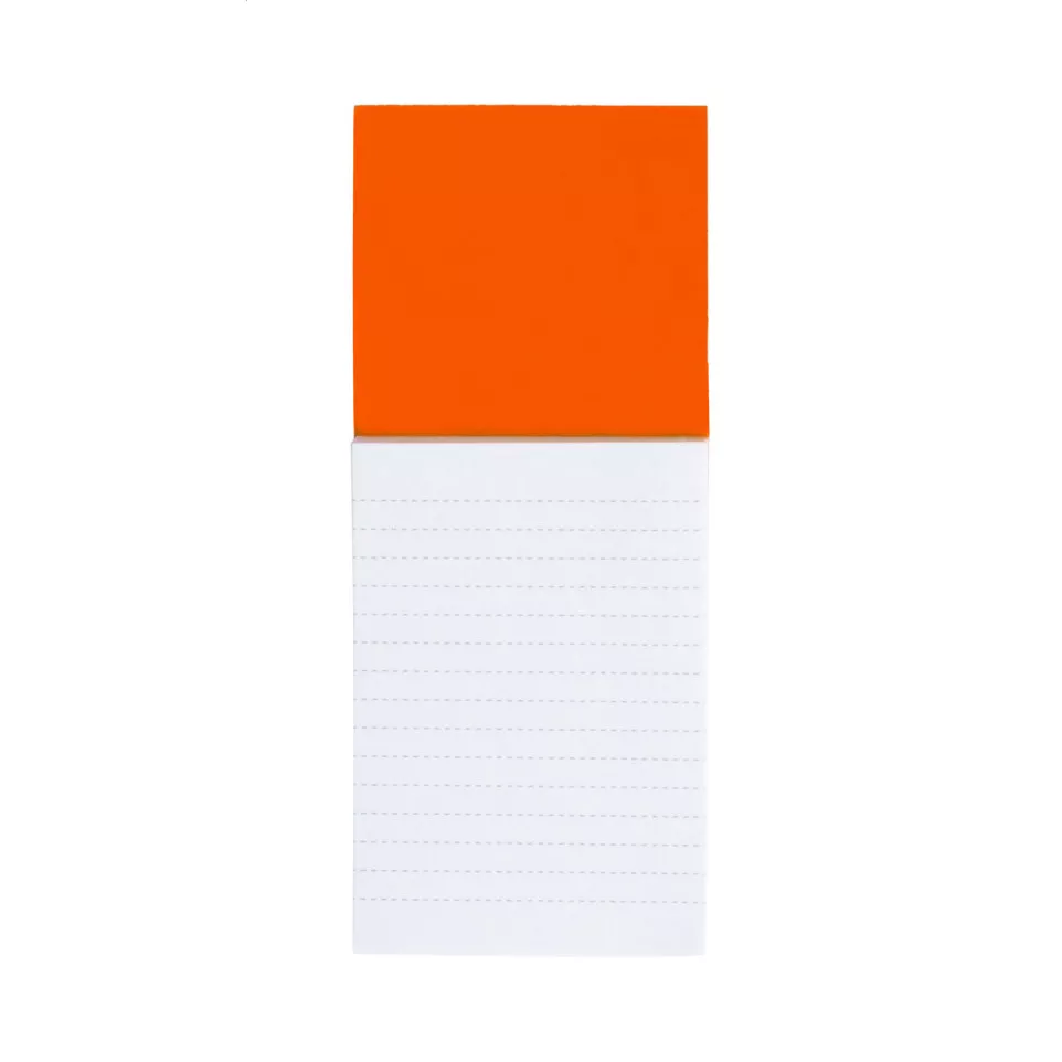 Nofri orange  magnetic notepad 