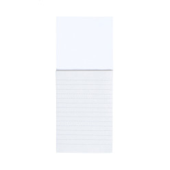 Nofri white  magnetic notepad 
