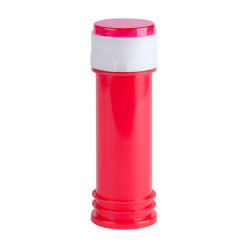 Bubles rouge  flacon pour bulles de savon. 