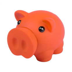 Oiban orange  piggy bank 