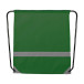 Vidraw green  reflective drawstring bag 