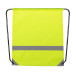 Vidraw yellow  reflective drawstring bag 