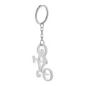 Bianx silver  keyring 