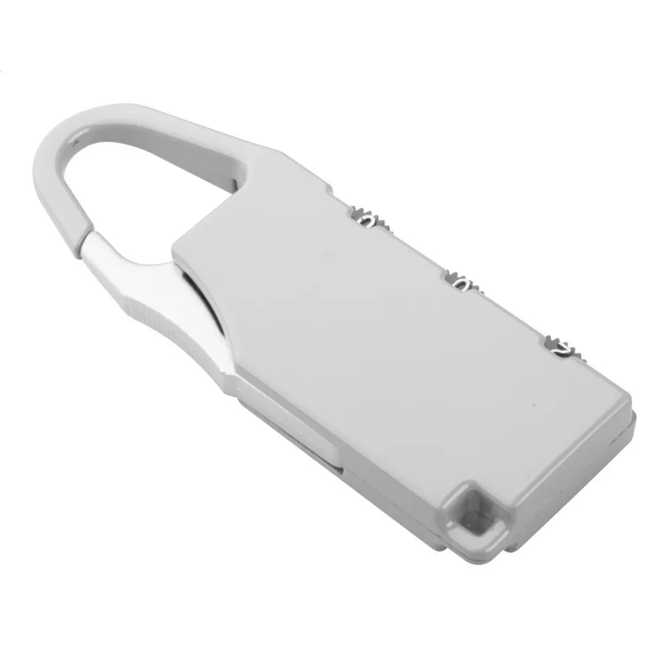 Baiyun silver  luggage lock 