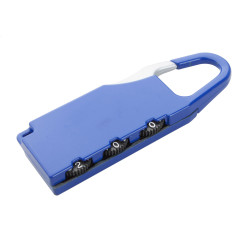 Baiyun blue  luggage lock 