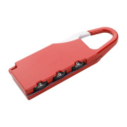 Baiyun red  luggage lock 
