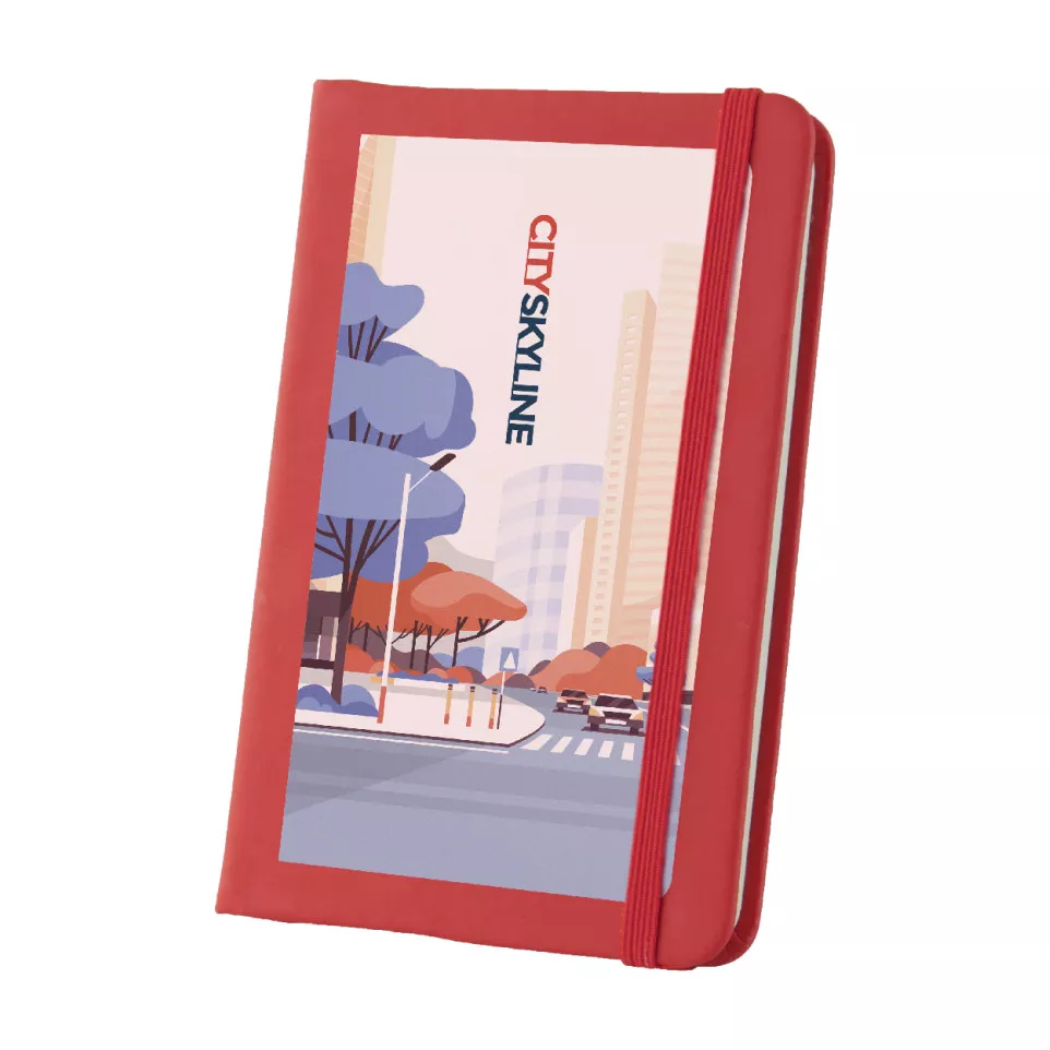 Nopuk Blank A6 rouge  carnet de notes 