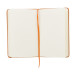 Nopuk Blank A6 orange  notebook 