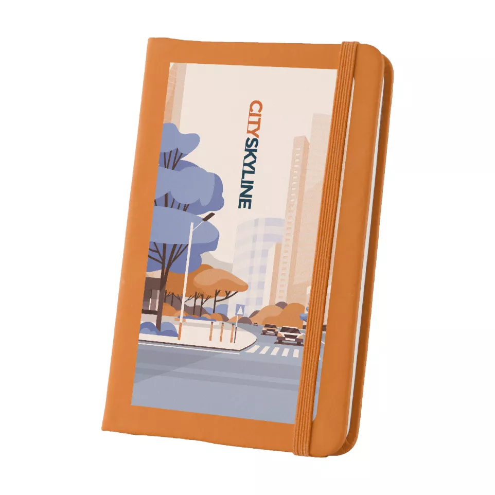 Nopuk Blank A6 orange  notebook 